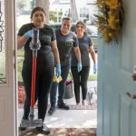 House cleaning Charleston SC team arriving for residential service